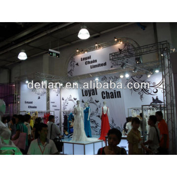 2014 hot sale wedding dress show exhibition booth